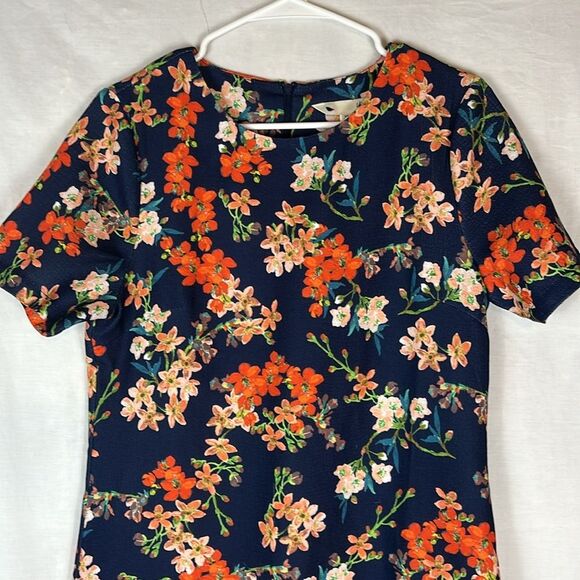 Blue Floral Yumi Mini Dress - Picture 3 of 5